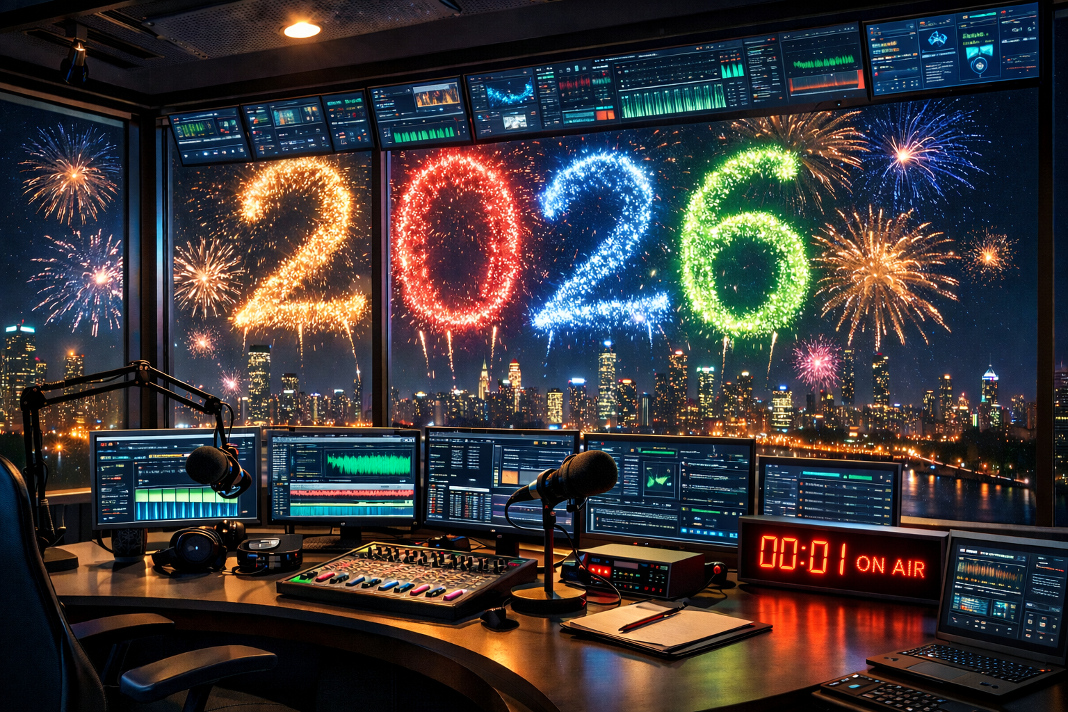 Radio station planning for 2026 - January programming strategy